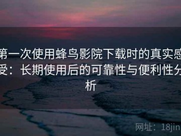 第一次使用蜂鸟影院下载时的真实感受：长期使用后的可靠性与便利性分析
