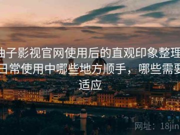 柚子影视官网使用后的直观印象整理：日常使用中哪些地方顺手，哪些需要适应