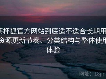 茶杯狐官方网站到底适不适合长期用？资源更新节奏、分类结构与整体使用体验