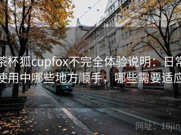 茶杯狐cupfox不完全体验说明：日常使用中哪些地方顺手，哪些需要适应