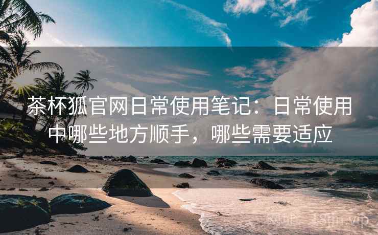 茶杯狐官网日常使用笔记：日常使用中哪些地方顺手，哪些需要适应