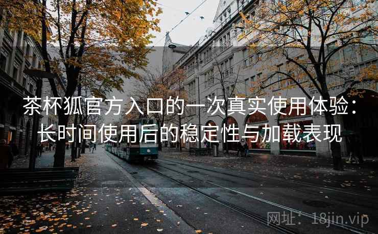 茶杯狐官方入口的一次真实使用体验：长时间使用后的稳定性与加载表现