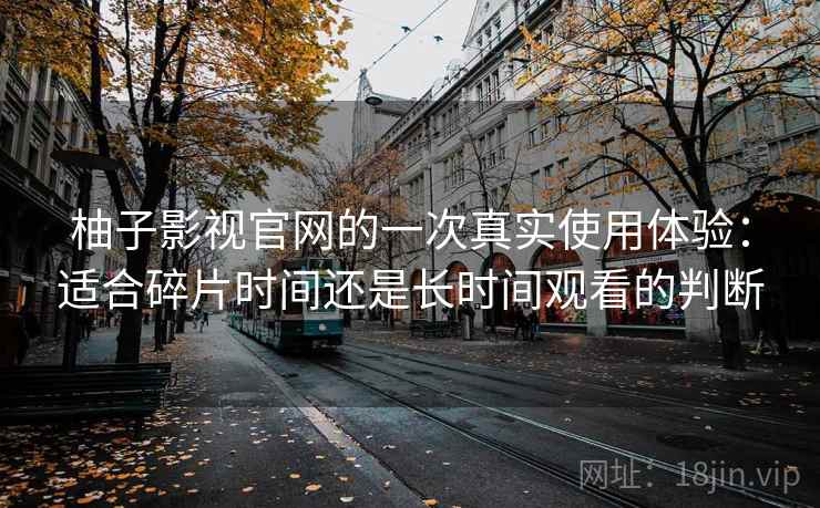 柚子影视官网的一次真实使用体验：适合碎片时间还是长时间观看的判断